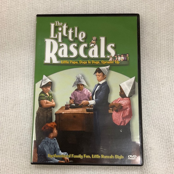 The Little Rascals DVD ~ Little Papa, Dogs Is Dogs, Sprucin' Up - Picture 1 of 3